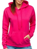 Bluzy damskie - Damska bluza dresowa kangurka z kapturem S - miniaturka - grafika 1