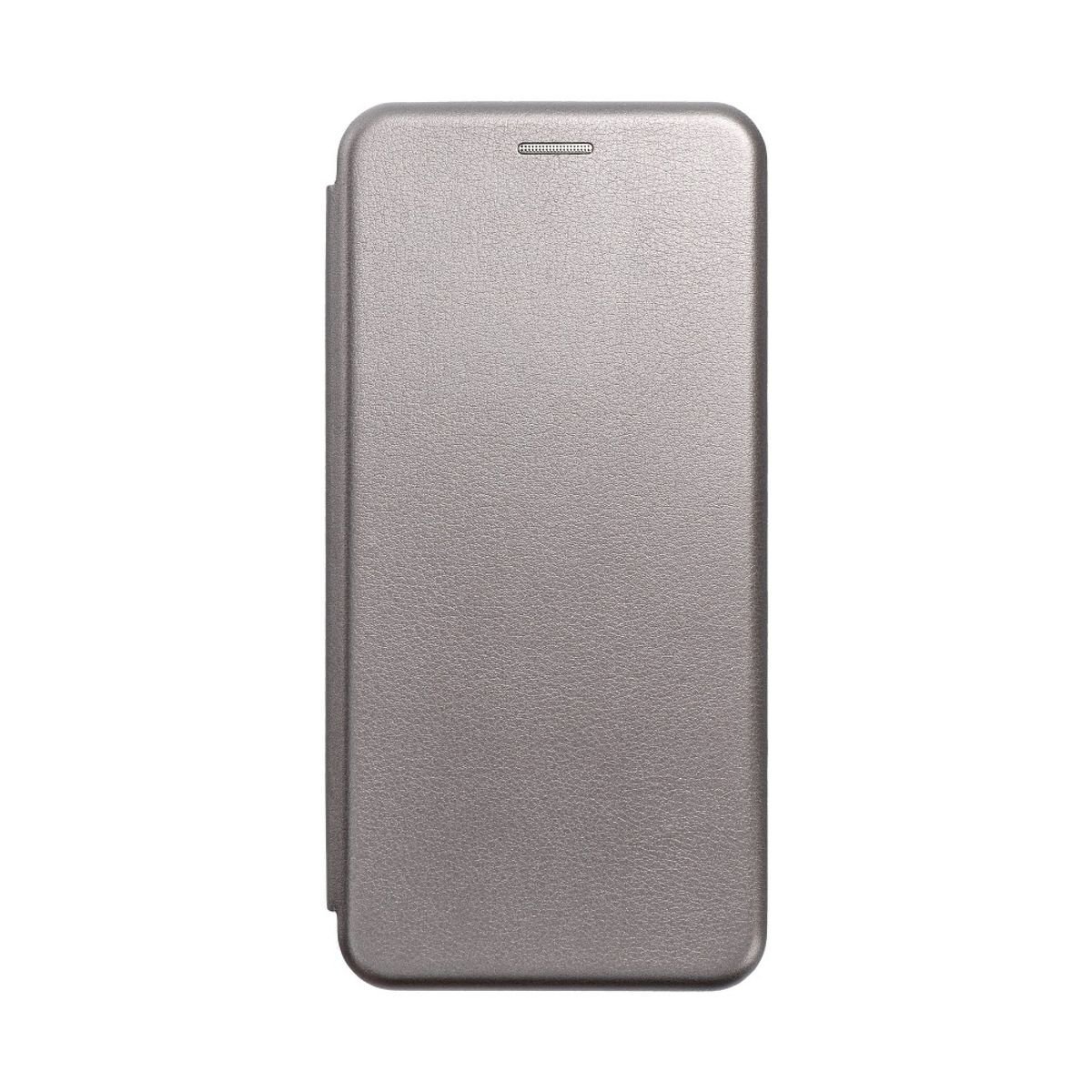 Pokrowiec König Design kompatybilny z Samsung Galaxy A22 5G - skórzane etui na telefon komórkowy w kolorze szarym