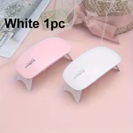 Lampy UV do paznokci - TEMU Mini Suszarka do Paznokci / LED Lampa do Paznokci z Łącznikiem Micro USB, Maszyna do Utwardzania Lakieru i Sprzęt Manicure - miniaturka - grafika 1