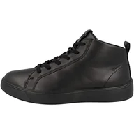 Moda i Uroda OUTLET - Ecco Męskie buty Street Tray Mid-Cut Boot, czarne, 45 EU - miniaturka - grafika 1