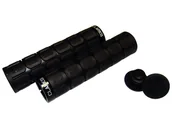 Kierownice rowerowe - CLARKS Chwyty kierownicy CLO219 LOCK-ON czarne 1 klamra czarna 5021646027690 - miniaturka - grafika 1