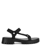 Sandały damskie - Jenny Fairy Sandały JD23-0417-56 Czarny - miniaturka - grafika 1