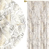 Zasłony - Zasłony Gotowe Na Taśmie Zasłona Na Żabki 140X250 - miniaturka - grafika 1