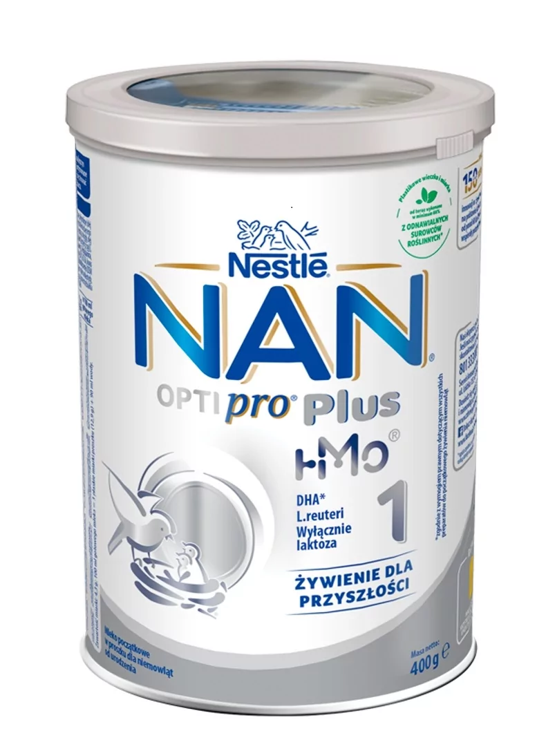 Nestle Nan Optipro Plus 1 - mleko początkowe 400 g