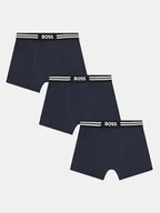 Majtki dla dzieci - Boss Komplet 3 par bokserek J51591 Granatowy - miniaturka - grafika 1