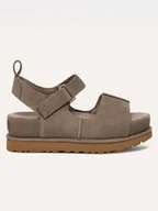 Sandały damskie - UGG Sandały "Goldenstar HI" w kolorze brązowym - miniaturka - grafika 1