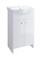 Szafki łazienkowe - Szafka z umywalką Cersanit Basic 60 cm - miniaturka - grafika 1