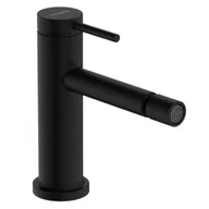 Baterie bidetowe - HANSGROHE 73201670 Tecturis S Jednouchwytowa bateria bidetowa z kompletem odpływowym Czarny Matowy - miniaturka - grafika 1