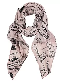 collezione alessandro Szalik paszport Made in Italy, z dodatkiem jedwabiu 150 cm x 80 cm, Rosa, jeden rozmiar - Apaszki i szaliki damskie - miniaturka - grafika 1