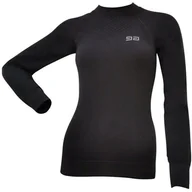 Pozostała odzież narciarska - Koszulka Termiczna Damska Wełna Merino Vika Gatta Active Grey - M - miniaturka - grafika 1