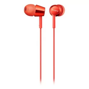 Sony MDREX155APR czerwone - Słuchawki - miniaturka - grafika 1