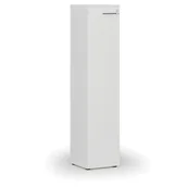 Szafy biurowe - Szafa biurowa wąska PRIMO WHITE, 1781 x 400 x 420 mm, biały - miniaturka - grafika 1