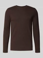 Koszulki męskie - Długa bluzka z okrągłym dekoltem - miniaturka - grafika 1