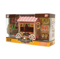 Zabawy w naśladowanie dorosłych - Food Truck Mobilna Piekarnia Sklep Na Kołach - miniaturka - grafika 1
