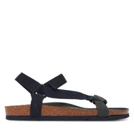 Sandały męskie - Sandały Genuins Hokou Sport G106471 Granatowy - miniaturka - grafika 1