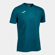 Tenis ziemny - Koszulka męska Joma Challenge Short Sleeve T-Shirt green XXL - miniaturka - grafika 1