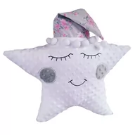 Kołdry i poduszki dla dzieci - Poduszka Gwiazdka Z Minky - Doskonały Prezent Dla Maluchów - miniaturka - grafika 1