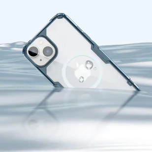 Etui Nillkin Nature Pro Magnetic Apple iPhone 15 niebieskie - Etui i futerały do telefonów - miniaturka - grafika 16