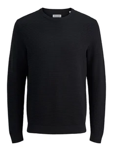 Jack & Jones Sweter w kolorze czarnym - Swetry męskie - miniaturka - grafika 1