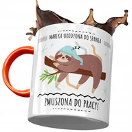 Kubki - Kubek Pomarańczowy Dla Mariki Żony Przyjaciółki z Nadrukiem ze Zdjęciem + Opakowanie na prezent (wzór 04) - miniaturka - grafika 1