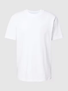 Koszulki męskie - T-shirt z detalem z logo model ‘RELAXCOLMAN’ - grafika 1