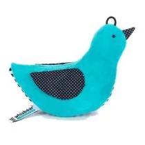 Whisbear Whisbird Szumiący Ptaszek turkus - Szumiące zabawki - miniaturka - grafika 1