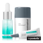 Zestawy kosmetyków damskich - Dermalogica Active Clearing ZESTAW Enzymatyczny puder ryżowy 13 g + Aktywne serum 2 w 1 10 ml + Kuracja punktowa 2 w 1 6 ml - miniaturka - grafika 1