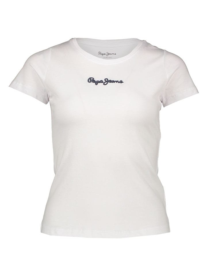 Pepe Jeans Koszulka w kolorze białym