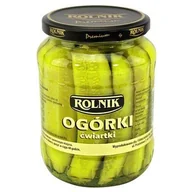 Pasztet i przetwory mięsne - Ogórki ćwiartki 720 ml Rolnik - miniaturka - grafika 1