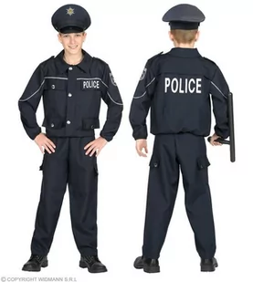 Strój dla dzieci, Mały Policjant, rozmiar 140 - Stroje karnawałowe - miniaturka - grafika 1