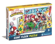 Zabawki interaktywne dla dzieci - Clementoni, Puzzle Dywan Spidey - miniaturka - grafika 1