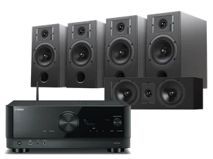 Kino domowe Yamaha RX-A4A (czarny) + Diva 3 + 3 + 7 (czarny) - Kino domowe - miniaturka - grafika 1