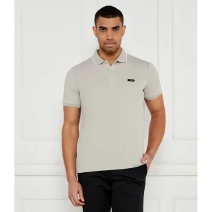 Calvin Klein Polo Regular Fit stretch pique - Koszule męskie - miniaturka - grafika 1