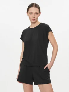 Calvin Klein Underwear Koszulka piżamowa 000QS7157E Czarny Relaxed Fit - Piżamy damskie - miniaturka - grafika 1