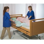 Akcesoria dla osób starszych i niepełnosprawnych - Prześcieradło ślizgowe bazowe dwukierunkowe ETAC : Rozmiar prześcieradła - 200 x 200 (satyna 60 cm) Maxi - miniaturka - grafika 1