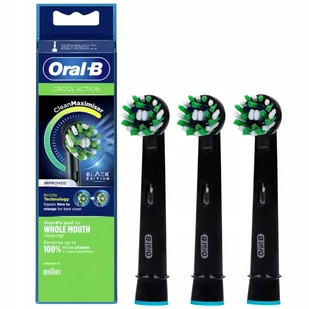 Oral-B Oral-B CrossAction Black Edition szczoteczka do zębów 3 szt unisex - Szczoteczki do zębów - miniaturka - grafika 3