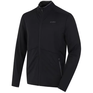 Męska bluza Husky Tarp Zip Rozmiar: XXL / Kolor: czarny - Bluzy sportowe męskie - miniaturka - grafika 1