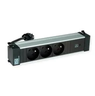 Gniazdka elektryczne - BACHMANN POWER FRAME M 3xUTE 1xUSB C 30W 0.2m GST18 - miniaturka - grafika 1