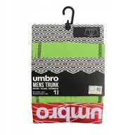 Majtki męskie - Umbro Bokserki Męskie 224646 Zielone M - miniaturka - grafika 1