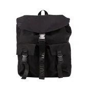 Plecaki worki - Kubota Plecak Premium Nylonowy Czarny Modny Pojemny Plecak - miniaturka - grafika 1