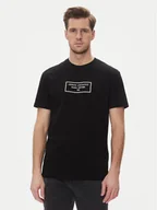 Koszulki męskie - Armani Exchange T-Shirt XM000552 AF10356 UC001 Czarny Regular Fit - miniaturka - grafika 1