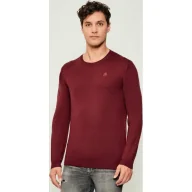 Swetry męskie - Karl Lagerfeld Wełniany sweter Slim Fit - miniaturka - grafika 1