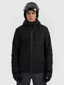 Kurtki męskie - 4F Kurtka narciarska membrana 5000 męska - czarna XXL - miniaturka - grafika 1