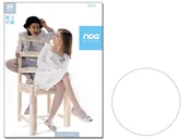 Rajstopy - Cienkie 20 den rajstopy dziecięce ALA 128-134 Bianco - miniaturka - grafika 1