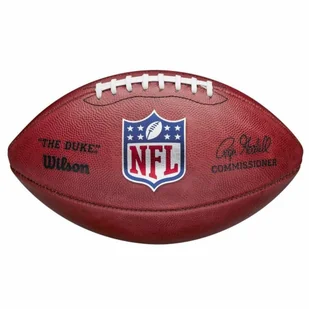Piłka do futbolu amerykańskiego Wilson New NFL Duke Official Game Ball rozmiar 9 - Rugby - miniaturka - grafika 1
