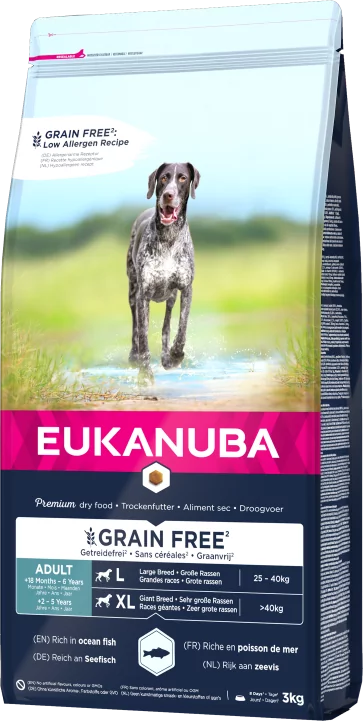 Eukanuba Adult Large Grain Free 3kg