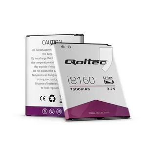 Qoltec Bateria do smartfona Samsung S3 mini i8190, Ace 2 i8160, 1500mAh 52006.I8160 - Baterie do telefonów - miniaturka - grafika 1