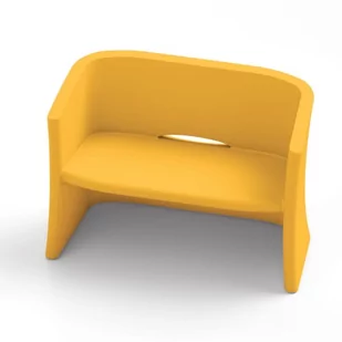 Sofa Breeze żółty - Lyxo Design - Sofy i kanapy - miniaturka - grafika 1