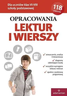 Opracowania lektur i wierszy kl. VI-VIII SP 2018 - dostępny od ręki, natychmiastowa wysyłka - Książki o kulturze i sztuce - miniaturka - grafika 3