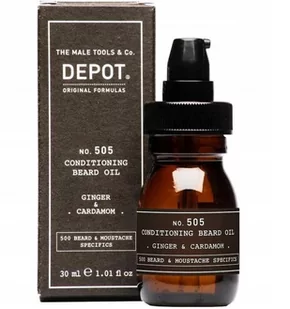 Depot NO. 505 Odżywczy Olejek do Brody 30ml - Kosmetyki i akcesoria do pielęgnacji brody - miniaturka - grafika 1